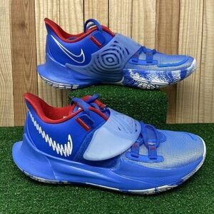 NEW Nike CJ1286 400 Kyrie 3 Pacific Blue Brooklyn Nets Men's SZ 7.5